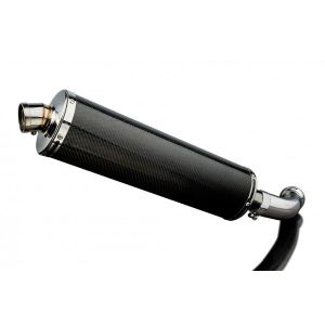 Delkevic slip-on kit Oval Carbon 450mm - VFR750FR-FV (1994-1997)