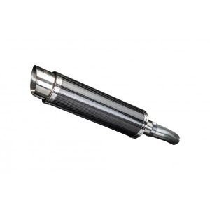 Delkevic slip-on kit Round Carbon 350mm - GSX-R750 L1-L6 (2011-2016)