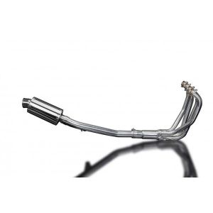 Delkevic volledig systeem Oval RVS 225mm - GSX750 (1998-2002)