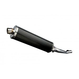 Delkevic slip-on kit Oval Carbon 450mm - GSX750 (1998-2002)