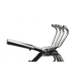 Delkevic volledig systeem Short Straight RVS 350mm - GSX750E (1980-1983)