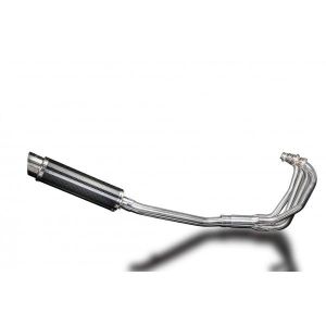 Delkevic volledig systeem Round Carbon 350mm - GSX750F SPORTS (1998-2006)