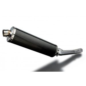 Delkevic slip-on kit Oval Carbon 450mm - GSX750F SPORTS (1998-2006)