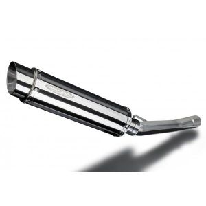 Delkevic slip-on kit Round RVS 350mm - GSX750F SPORTS (1998-2006)