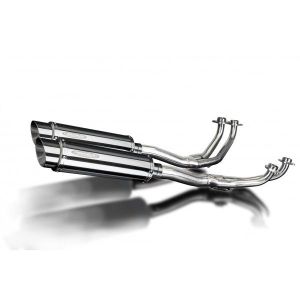 Delkevic volledig systeem Round RVS 350mm - GL1000K/Z GOLDWING (1975-1979)