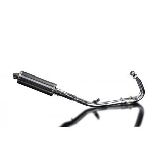 Delkevic volledig systeem Oval Carbon 350mm - NINJA 400 2018-20 Z400 2019