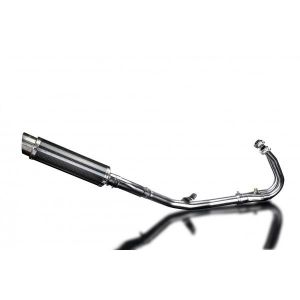 Delkevic volledig systeem Round Carbon 350mm - NINJA 400 2018-20 Z400 2019