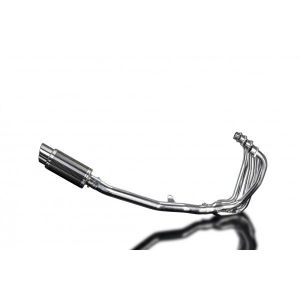 Delkevic volledig systeem Round Carbon 200mm - ZRX1100/1200 97-07