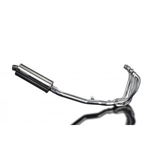 Delkevic volledig systeem Oval RVS 350mm - ZRX1100/1200 97-07