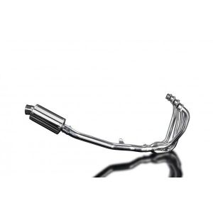 Delkevic volledig systeem Oval RVS 225mm - ZRX1100/1200 97-07