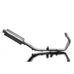 Delkevic volledig systeem Oval RVS 350mm - CBR500R CB500F CB500X 13-15