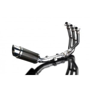 Delkevic volledig systeem Round Carbon 200mm - Street Triple 675 (2013-2016)