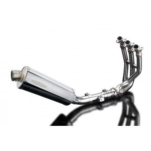 Delkevic volledig systeem Oval RVS 350mm - Street Triple 675 (2013-2016)