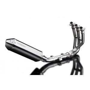 Delkevic volledig systeem Tri-Oval RVS 320mm - Street Triple 675 (2013-2016)