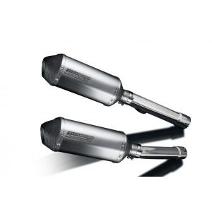 Delkevic slip-on kit X-Oval Titanium 260mm - CBR1100XX BLACKBIRD (1996-2009)