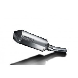 Delkevic slip-on kit X-Oval Titanium 260mm - CBF600N (2004-2007)