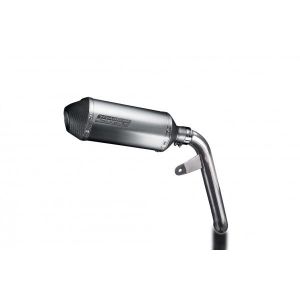 Delkevic slip-on kit X-Oval Titanium 260mm - SV650 (2016-2019)