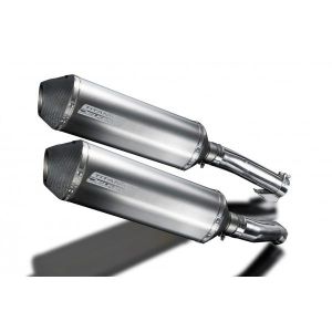 Delkevic slip-on kit X-Oval Titanium 343mm - Z1000 (2010-2020)