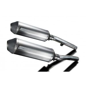 Delkevic slip-on kit X-Oval Titanium 343mm - Trophy 1200 (1991-1993)