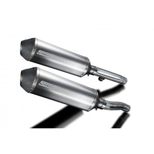 Delkevic slip-on kit X-Oval Titanium 343mm - Trident 900 (1994-1998)
