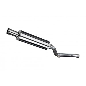 Delkevic slip-on kit Round RVS 350mm - DRZ400 S/SM 2000-2019