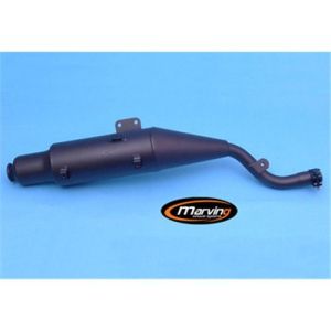 Marving uitlaat Staal voor Yamaha XT500 en XT400