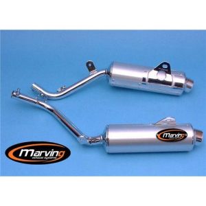 Marving uitlaat Aluminium voor Honda NX 650 Dominator