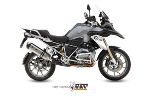 MIVV Slip-On SPEED EDGE RVS BMW R 1200 GS / Adventure 2013-2018