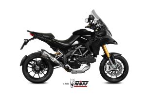 MIVV Slip-On DELTA RACE RVS DUCATI MULTISTRADA 1200 2010-2014