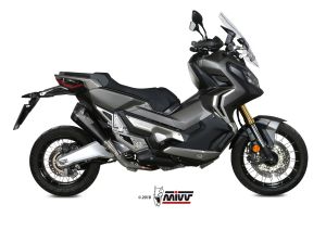 MIVV Slip-On DELTA RACE RVS HONDA X-ADV 750 2017 >