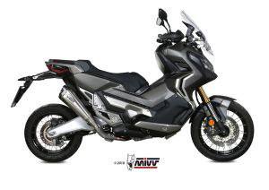 MIVV Slip-On DELTA RACE RVS HONDA X-ADV 750 2017 >