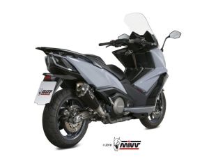 MIVV Slip-On DELTA RACE RVS KYMCO AK550 2017-2020