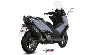 MIVV Slip-On SPEED EDGE RVS KYMCO AK550 2017-2020
