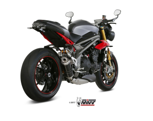 MIVV Slip-On GP RVS TRIUMPH SPEED TRIPLE 2016-2017