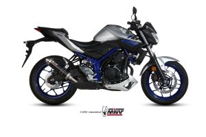 MIVV Slip-On GP RVS YAMAHA MT-03 2016 >