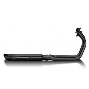 Delkevic volledig systeem 2-1 Ceramic 410mm Slash Cut Silencer - KAWASAKI Vulcan S 650 2021-2023