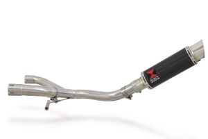 BWE Halfsysteem Carbon Rond 230mm voor R850GS 1999-2001-R850R Roadster 2001-200