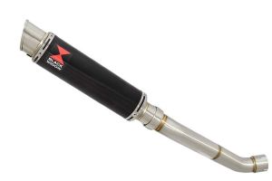 BWE Slip-On Zwart RVS Rond 350mm voor RSV4 1000R & Factory 2009-2014