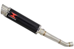 BWE Slip-On Zwart RVS Rond 360mm voor RSV4 1000R & Factory 2009-2014