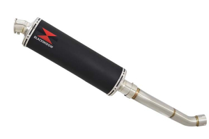 BWE Slip-On Zwart RVS Ovaal 400mm voor RSV4 1000R & Factory 2009-2014