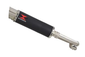 BWE Slip-On Zwart RVS Rond 360mm voor S1000RR 2017 2018