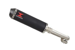 BWE Slip-On Zwart RVS Rond 370mm voor S1000RR 2017 2018