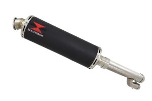 BWE Slip-On Zwart RVS Rond 400mm voor S1000RR 2017 2018