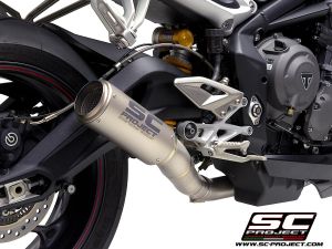 SC-Project Volledig systeem CR-T voor TRIUMPH STREET TRIPLE 765 S-R-RS 2020