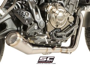 SC-Project Volledig systeem 70's Conical voor YAMAHA MT-07 2013-2016