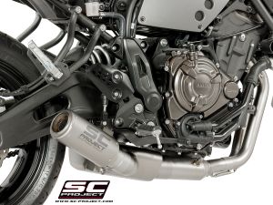 SC-Project Volledig systeem CR-T voor YAMAHA XSR 700 2016-2020