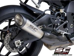 SC-Project uitlaat S1 voor oa YAMAHA YZF R1 2017-2019-R1M YZF R1 2020-R1M