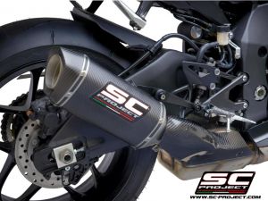 SC-Project uitlaat SC1-M voor oa YAMAHA YZF R1 2017-2019-R1M YZF R1 2020-R1M