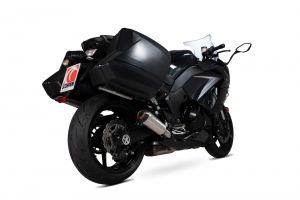 Scorpion Slip-On uitlaat Red Power RVS voor Kawasaki Z1000 SX