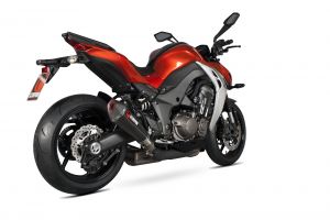 Scorpion Slip-On uitlaat Serket Taper Carbon voor Kawasaki Z1000